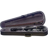 VN4/4-TBK 4/4 Violin Solid Maple/Soft case Black