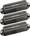 Set, SCR-1 Cool Rails for Strat Black