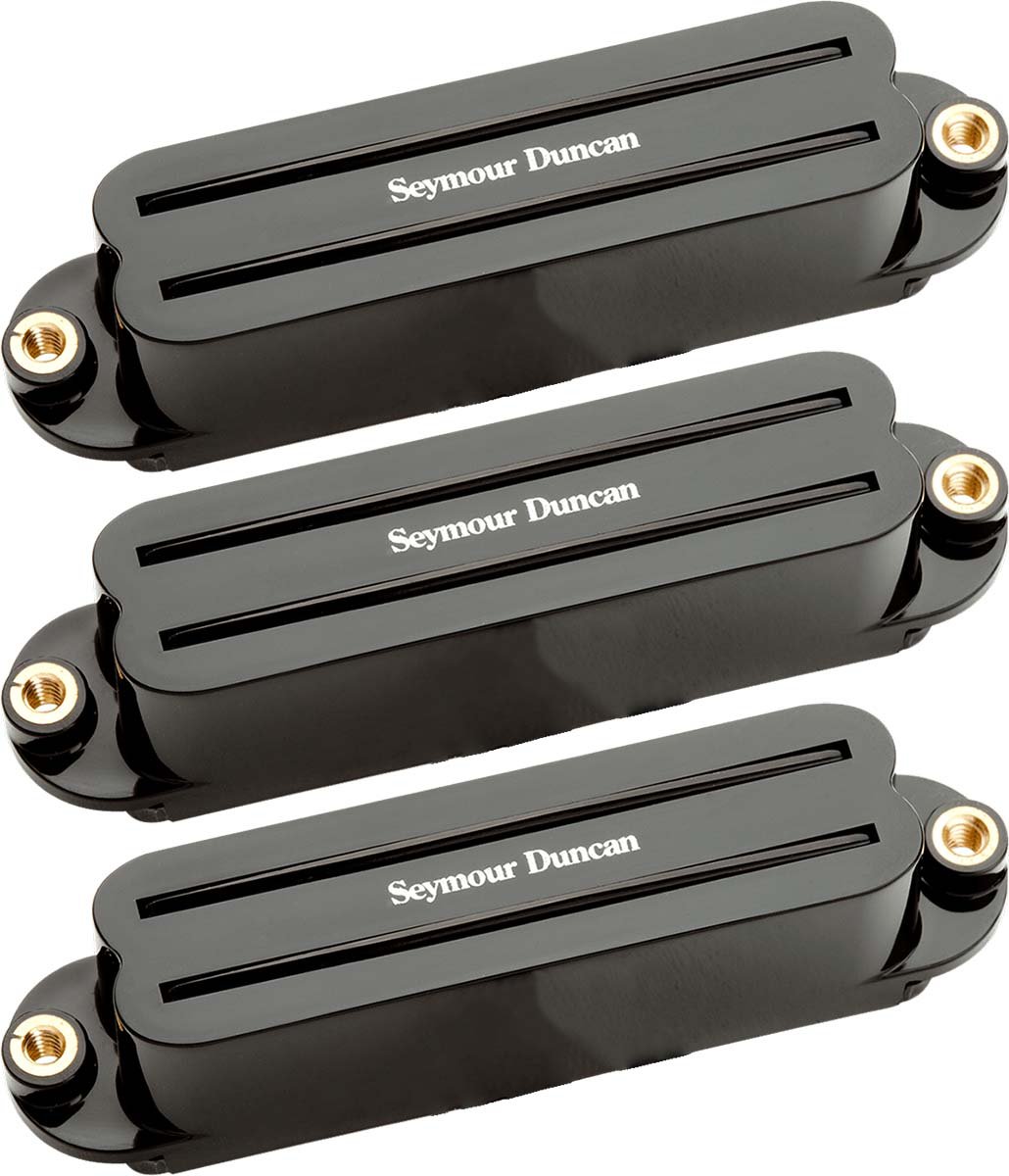 Set, SCR-1 Cool Rails for Strat Black