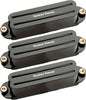 Set, SCR-1 Cool Rails for Strat Black