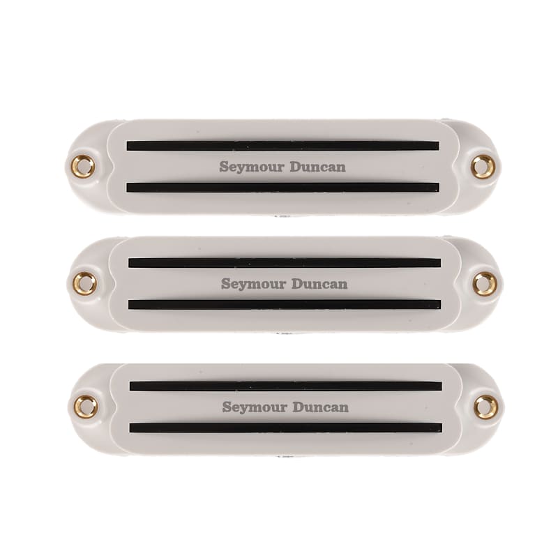 Set, SCR-1 Cool Rails for Strat White