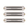 Set, SCR-1 Cool Rails for Strat White