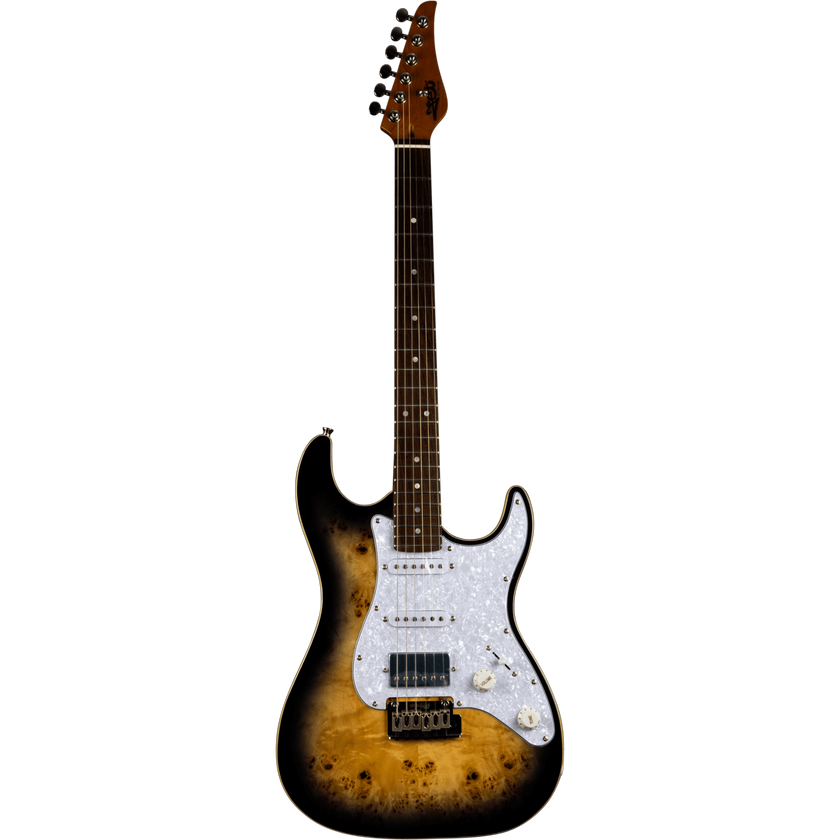 Jet Guitars JS-450Q Trans Brown