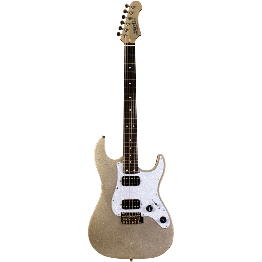 Jet Guitars JS-500 Silver Sparkle