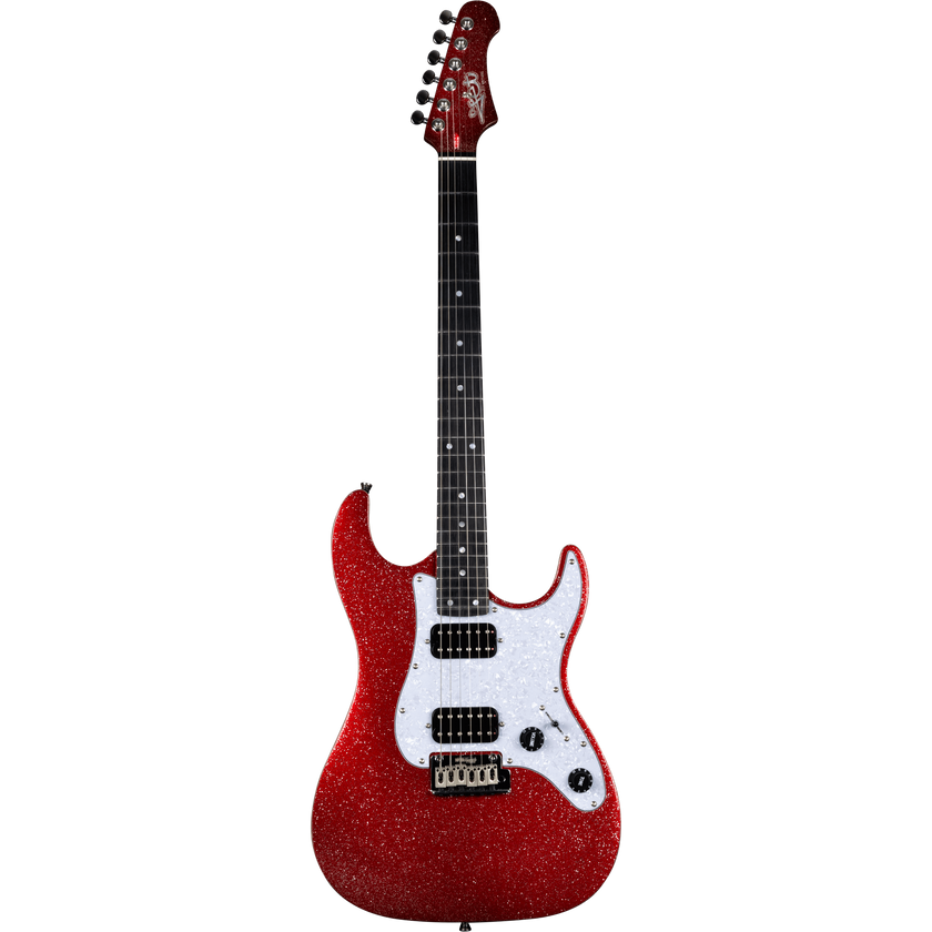 Jet Guitars JS-500 Red Sparkle