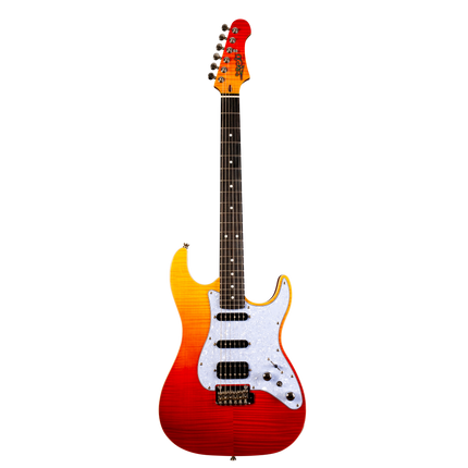 Jet Guitars JS-600 Trans Red
