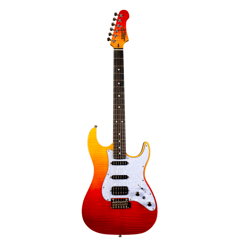 Jet Guitars JS-600 Trans Red