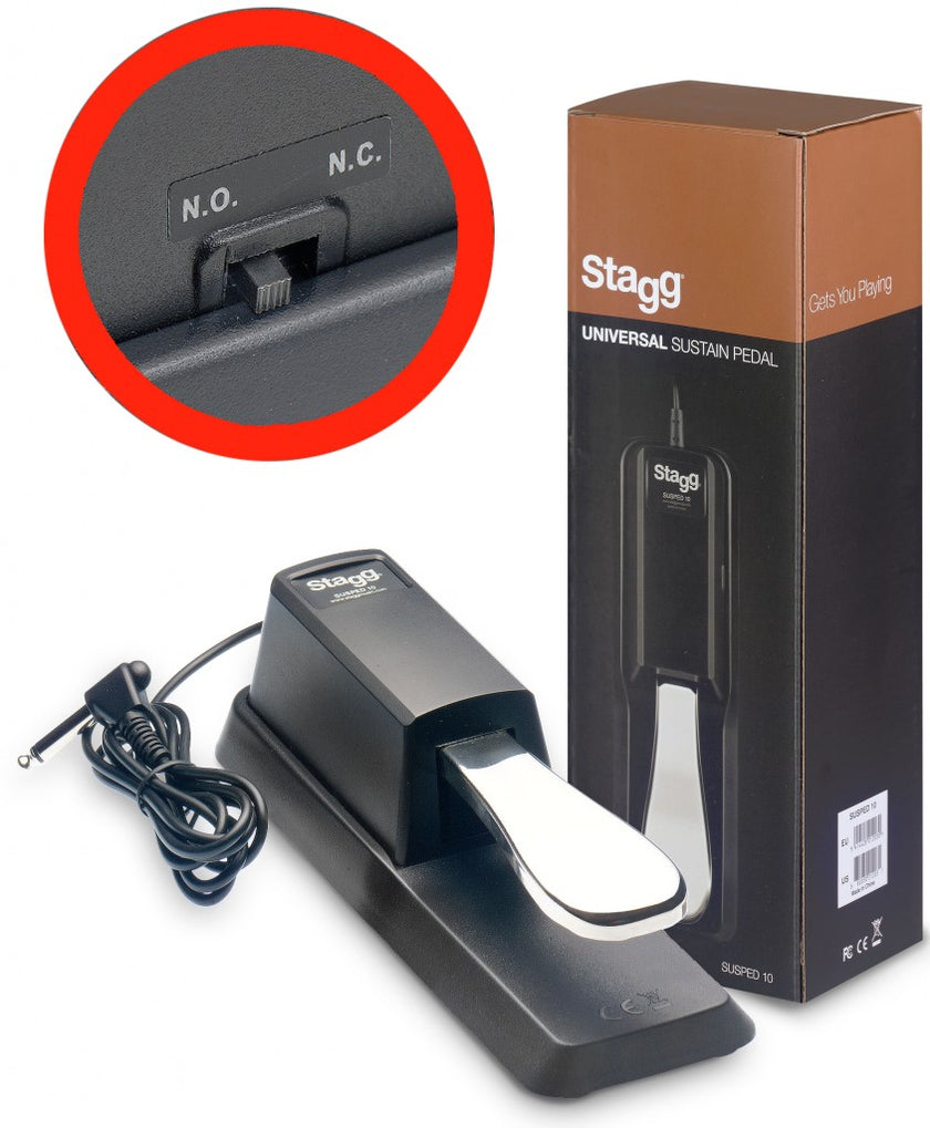 SUSPED10 Keyboard Sustain Pedal