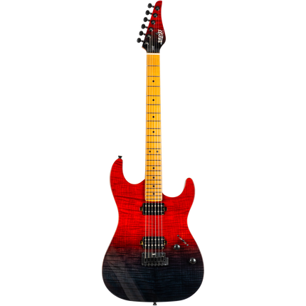 Jet Guitars JS-1000 Vulcano Trans Red