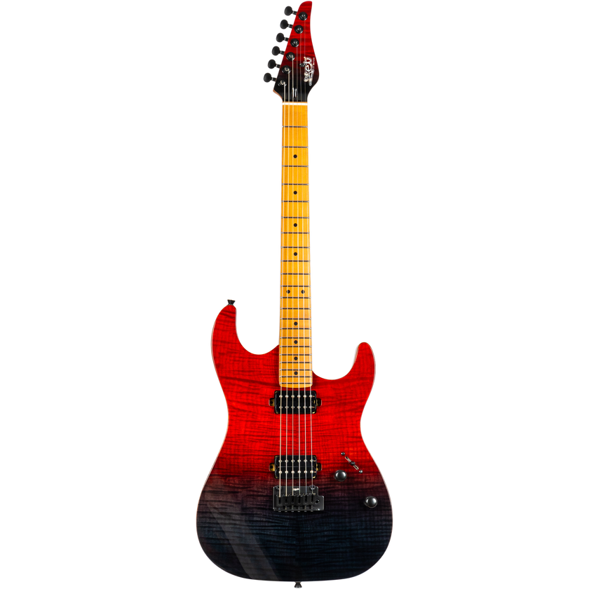 Jet Guitars JS-1000 Vulcano Trans Red
