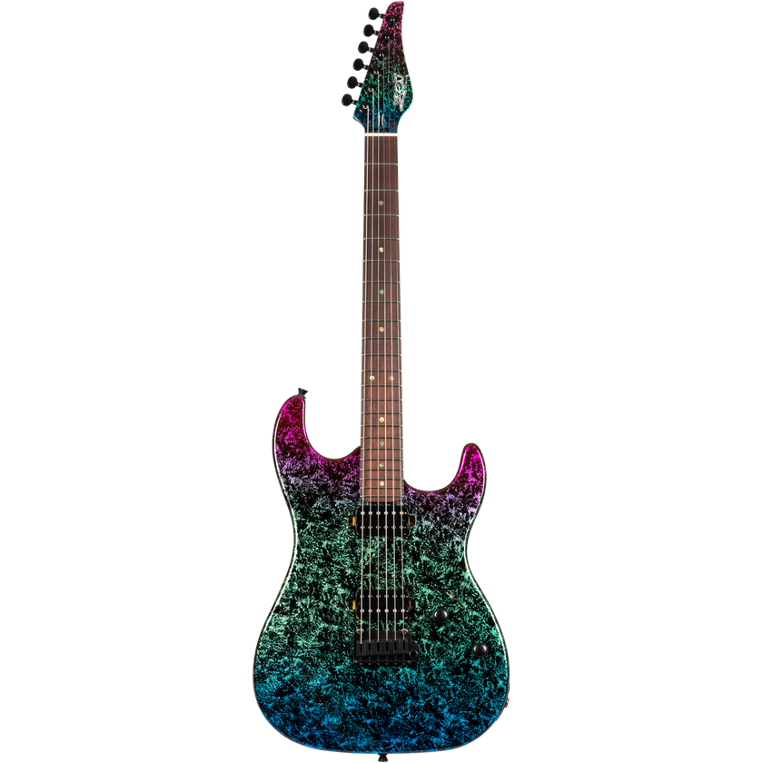 Jet Guitars Elite JS-50 Art Blue/ inkl gigbag