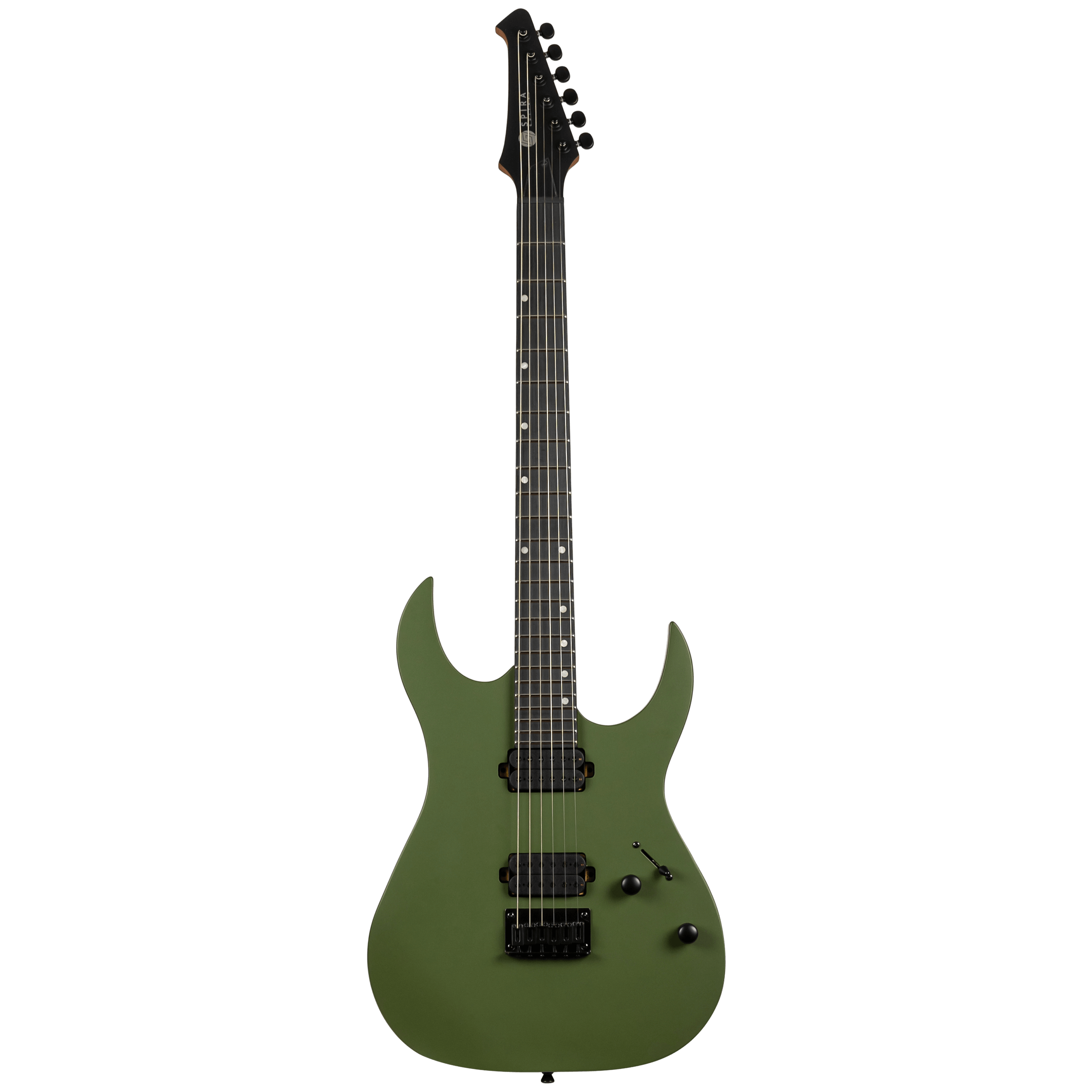 Spira Guitars S-400 Satin Dark green