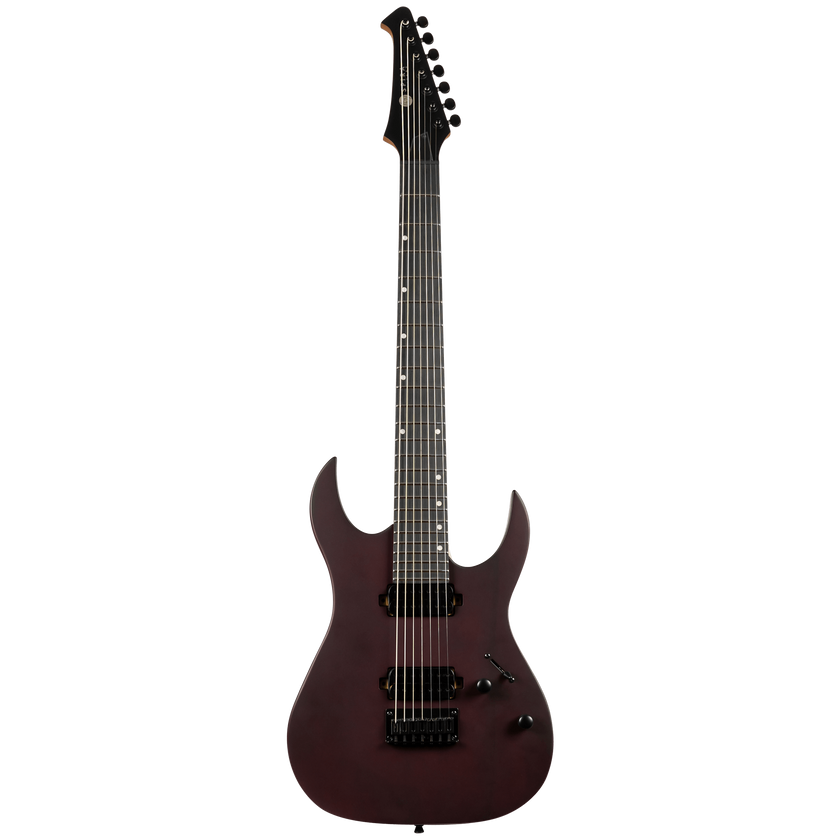 Spira Guitars S-407 Satin Wine red
