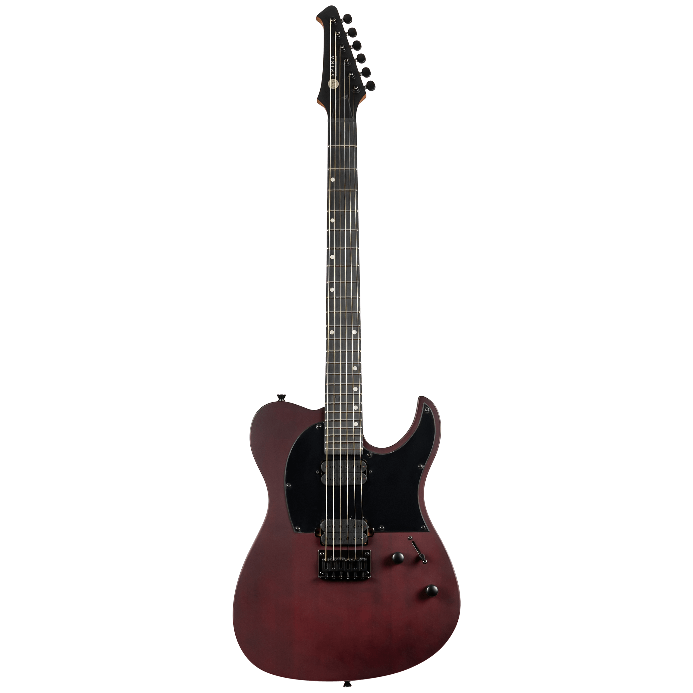 Spira Guitars T-400 Satin Wine red