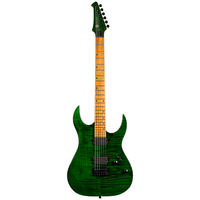 Spira Guitars S-450 Transparent Green