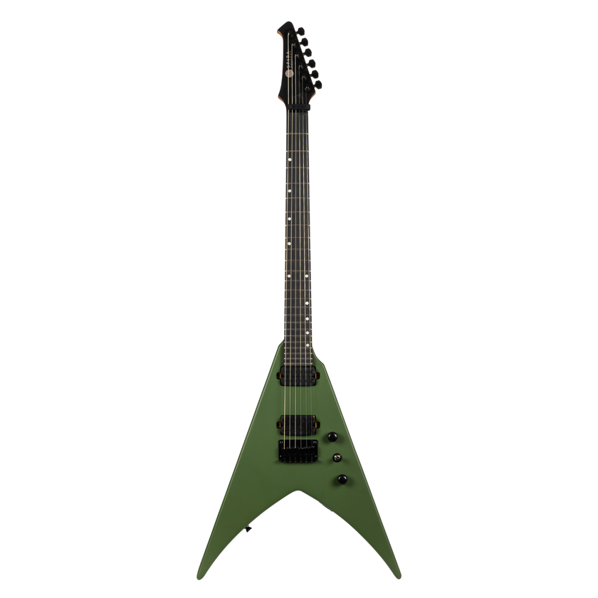 Spira Guitars V-400 Satin Green