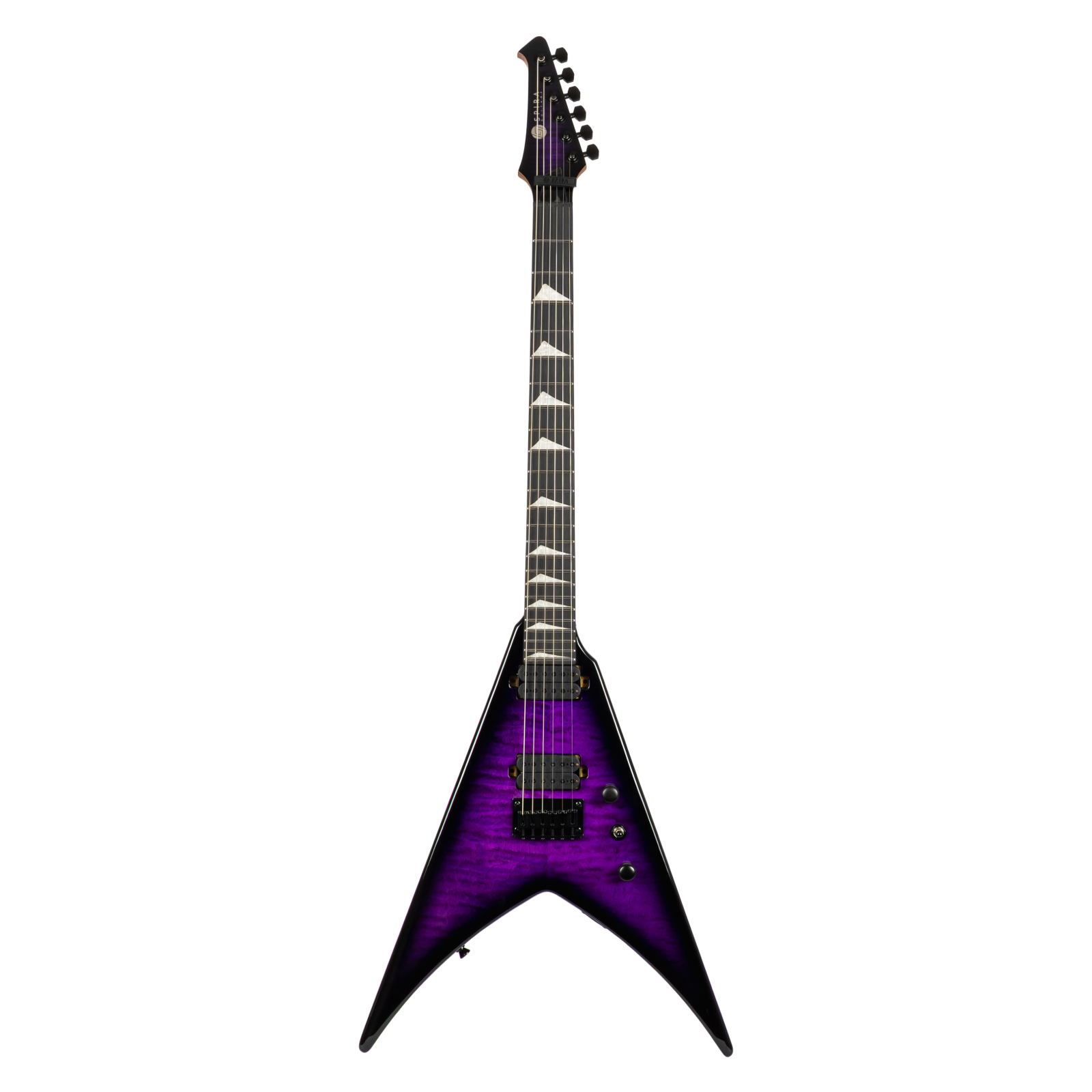 Spira Guitars V-500 Trans Purple