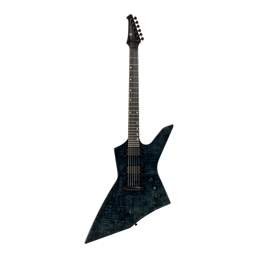 Spira Guitars X-500 Trans Black