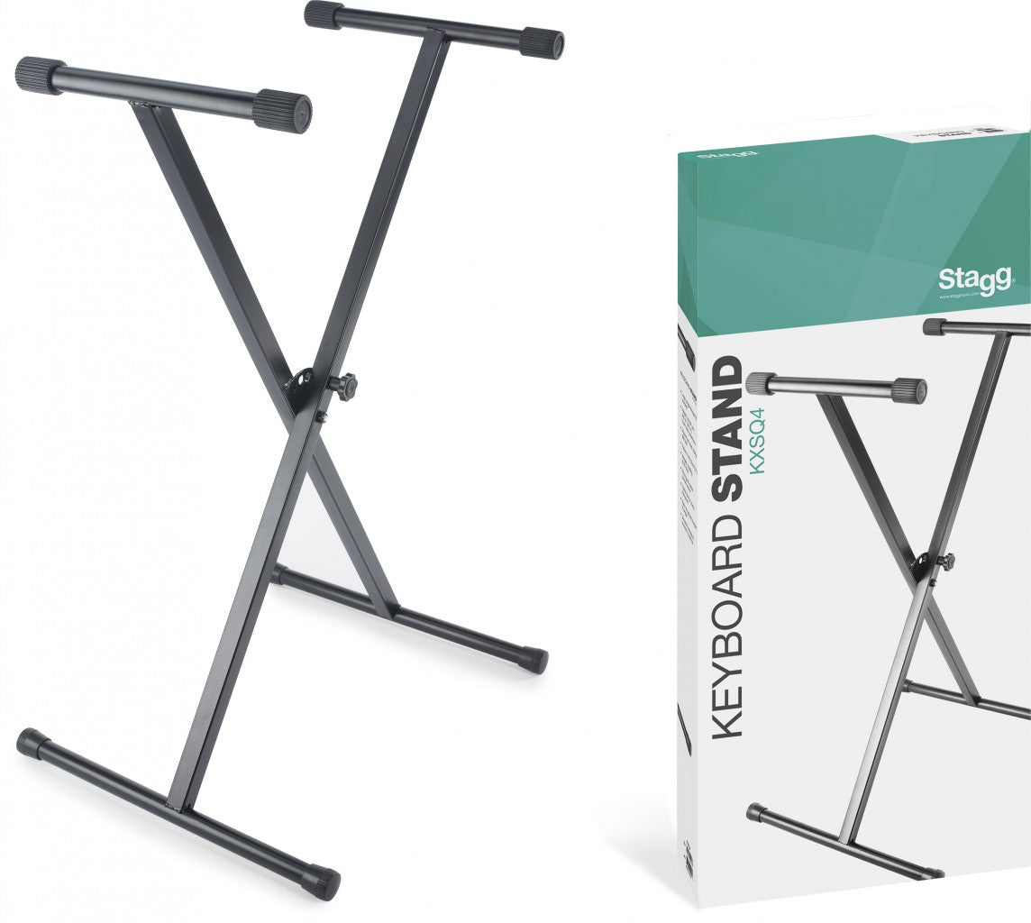 KXSQ4 Keyb. Stand Single X Welded
