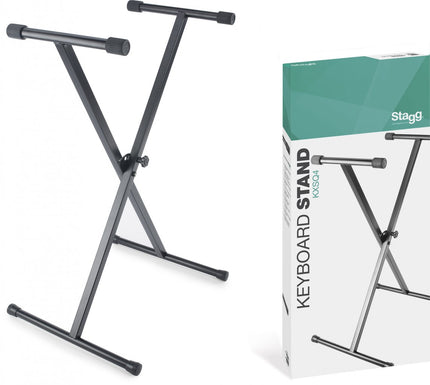KXSQ4 Keyb. Stand Single X Welded
