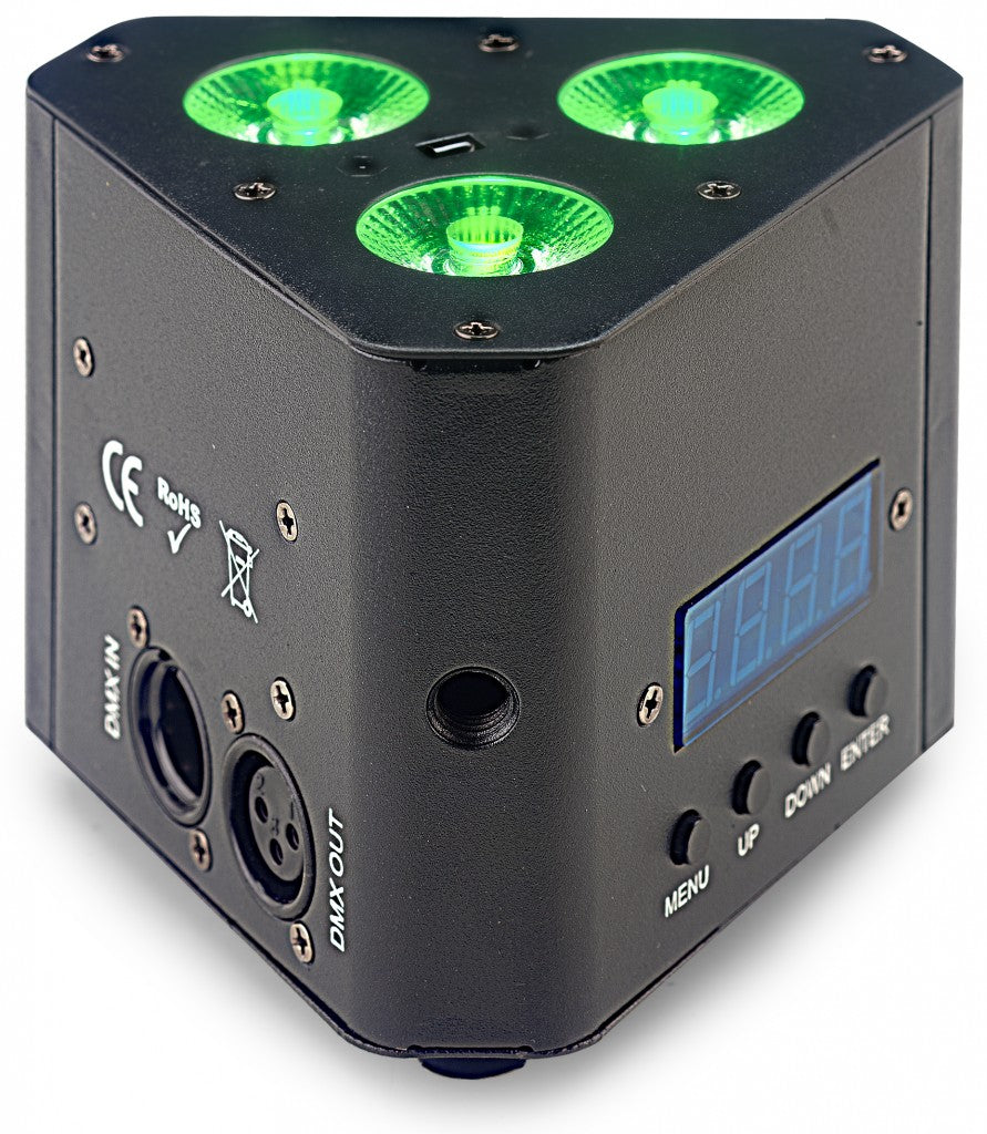 EU TRUSSPAR 3X4W RGBW 4 IN 1