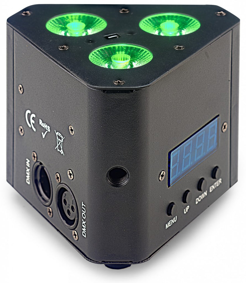 EU TRUSSPAR 3X4W RGBW 4 IN 1
