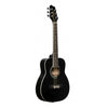 SA20D1/2BK 1/2 Dreadnought Ac.Gt.-Black