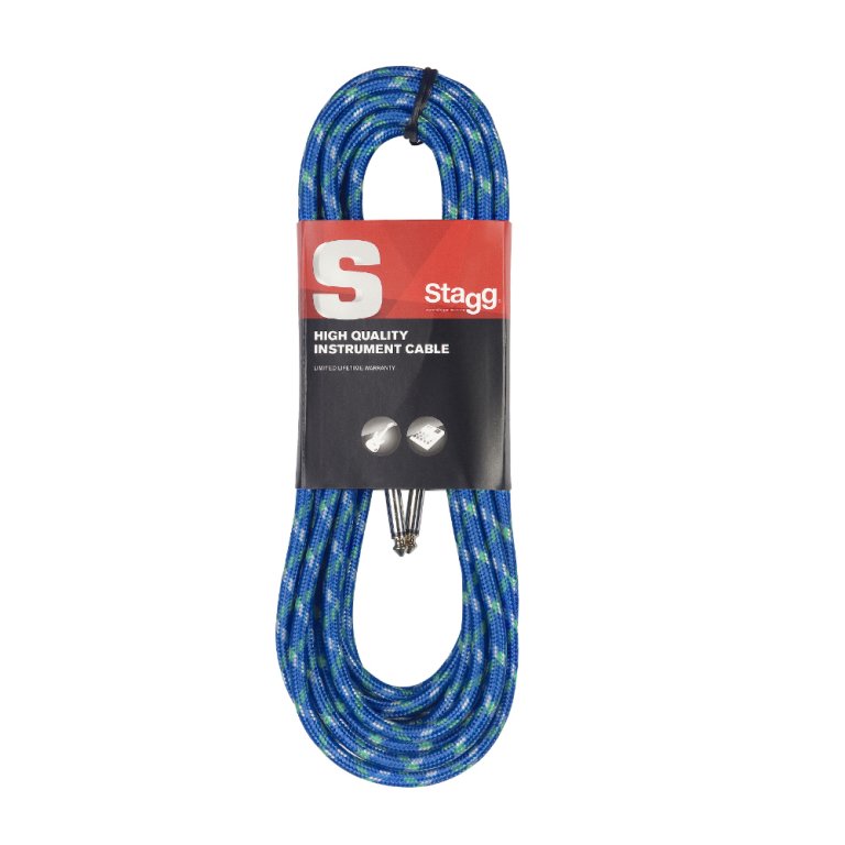 SGC3VTBL 3M/10Ft Vintweed Cable-Blue