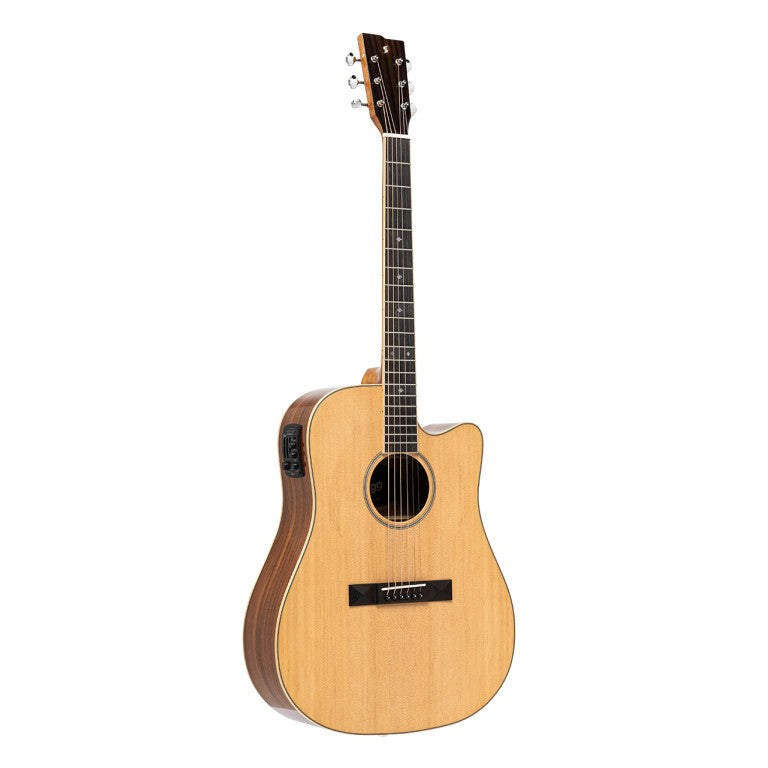 SA45DCE-AC Dread El.Ac Cut Spruce Acacia