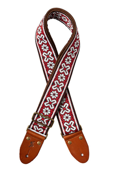 SWO-TIA-RED Woven Nylon Tiare Strap Red