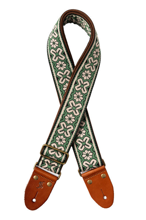 SWO-TIA-GREEN Woven Nylon Tiare Strap Green