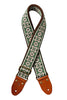 SWO-TIA-GREEN Woven Nylon Tiare Strap Green