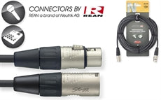 NMC10R 10M/33F MIKE CBL XLRf-XLRm DLX