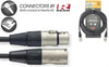 NMC10R 10M/33F MIKE CBL XLRf-XLRm DLX