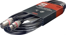 SMC10RD 10M/33F MIKE CBL XLRf-XLRm/RED