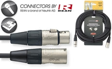 NMC15R 15M/50F MIKE CBL XLRf-XLRm DLX