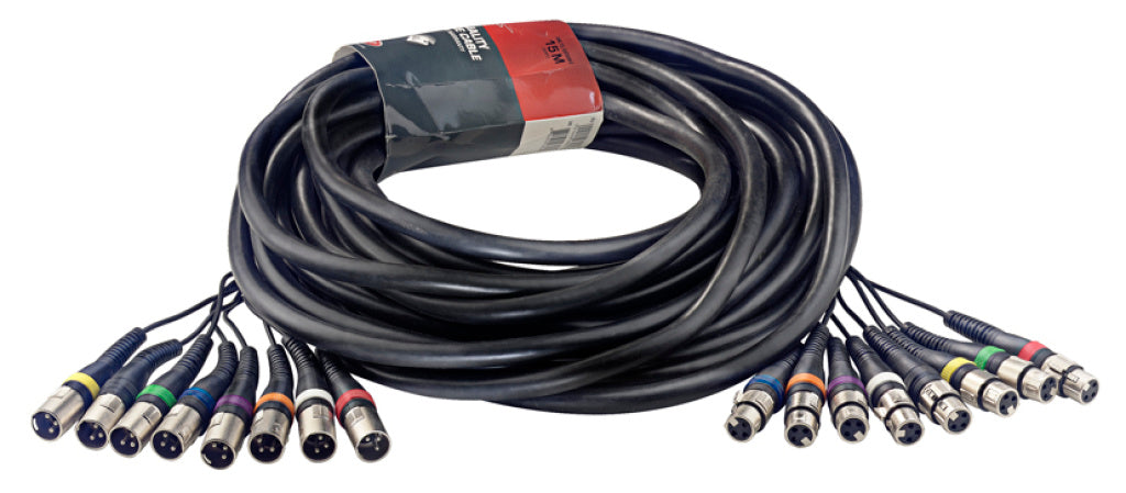 SML15/8XF8XME 15M/50F MULTIC.MLD 8XLRf-8XLRm