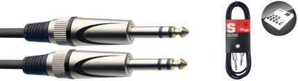 SAC1PSDL 1M/3FT AUDIO CBL DLX STER.PLUG
