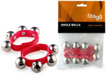 SWRB4L/RD 2 Big wrist bell w/4 Bells RD