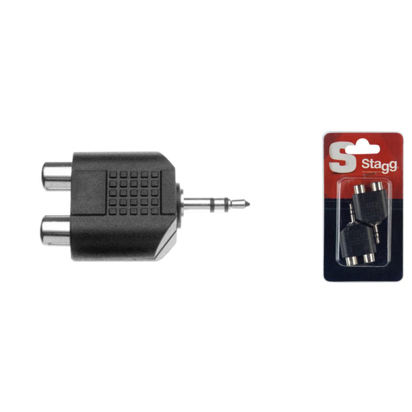 AC-2CFJMSH 2 Dual F.Rca/M.St.Mini Jk Adap