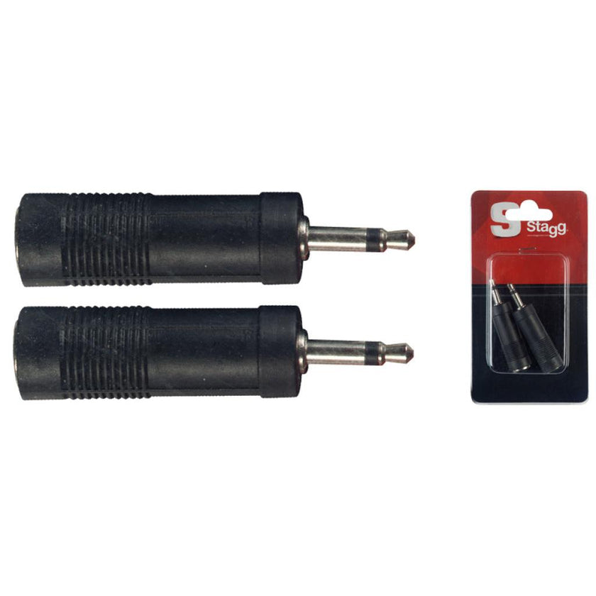 AC-PFJMH 2 Fem Jack/Male Mini Jack Adap