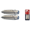 AC-XFCMH 2 Fem Xlr /Male Rca Adapt.-Met