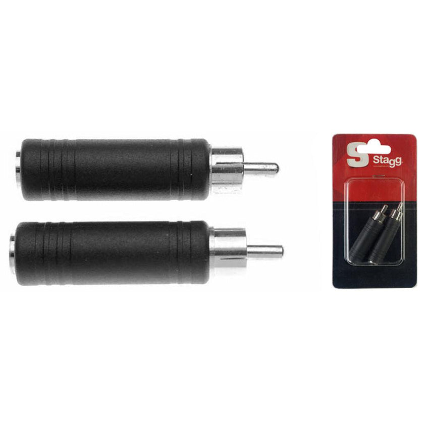 AC-PFCMH 2 Female Jack/Male Rca Adapt