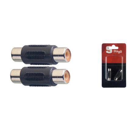 AC-CFCFH 2 Female Rca/Female Rca Adapt