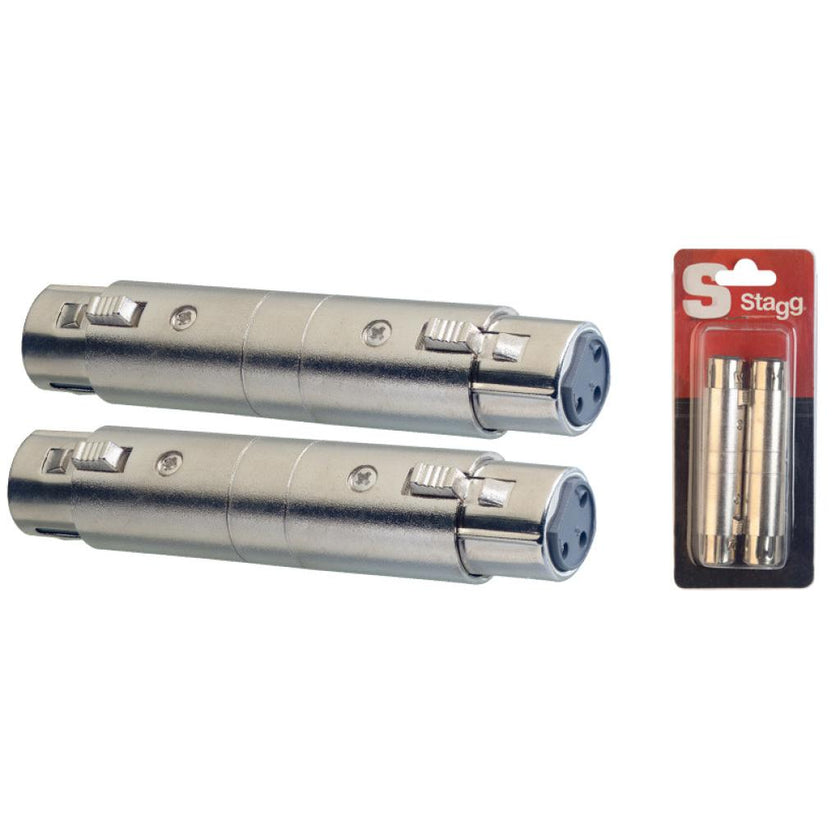 AC-XFXFH 2 Xlr Fem./Xlr Fem Adapt.Met