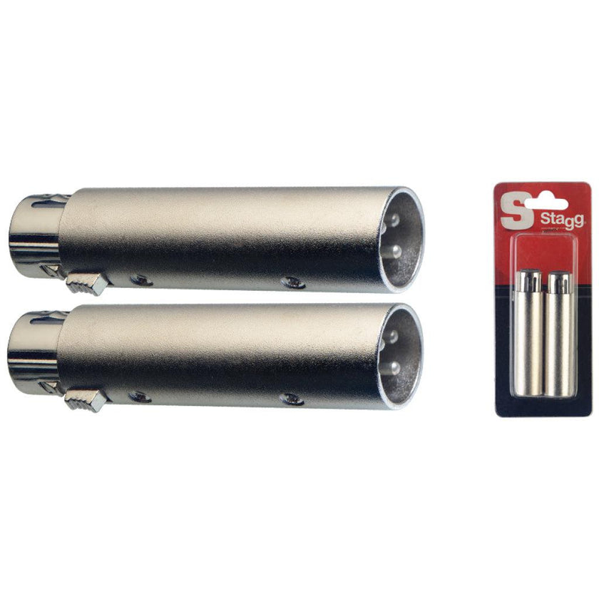 AC-XFXMH 2 Xlr Fem./Xlr Male Adapt.-Met