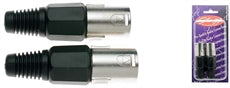 B926H 2 Xlr Male Pro Plug-Ni Plted