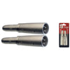 AC-XMPFH 2 Xlr Male/Jack Fem Adapt.-Met