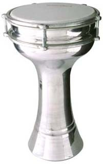 ALM.PL20 20Cm Plain Aluminium Darbuka