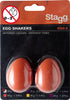 EGG-2OR 2Pc Egg Shakers/1 3/8Oz/Orange